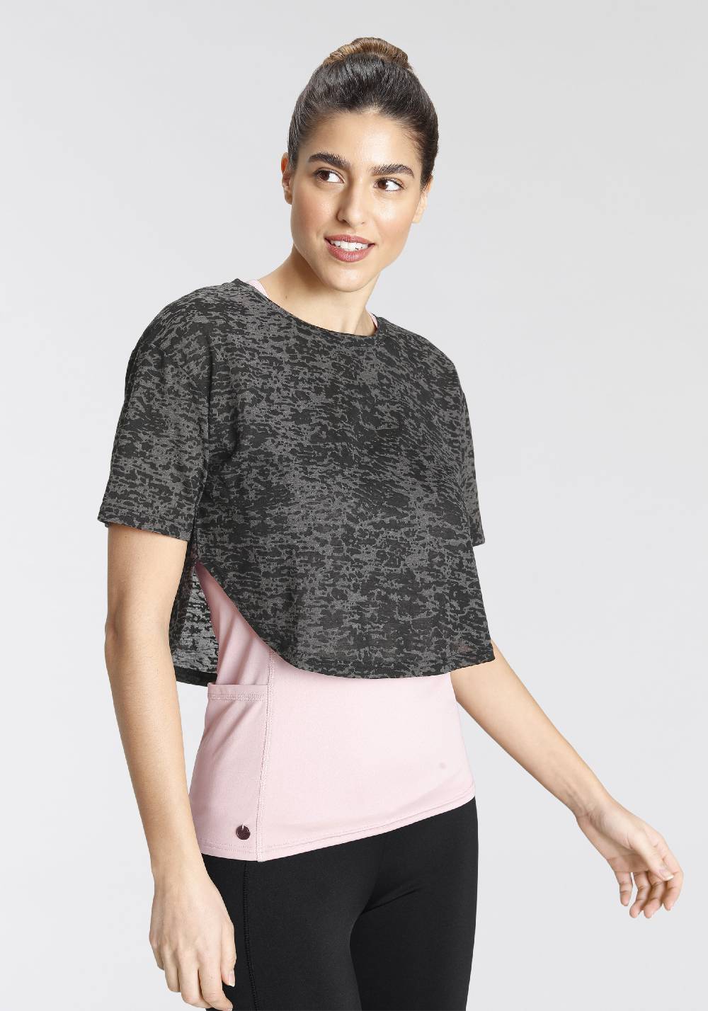 Nuuna Ocean Sportswear 2tlg Set: Top & Shirt Yogashirt