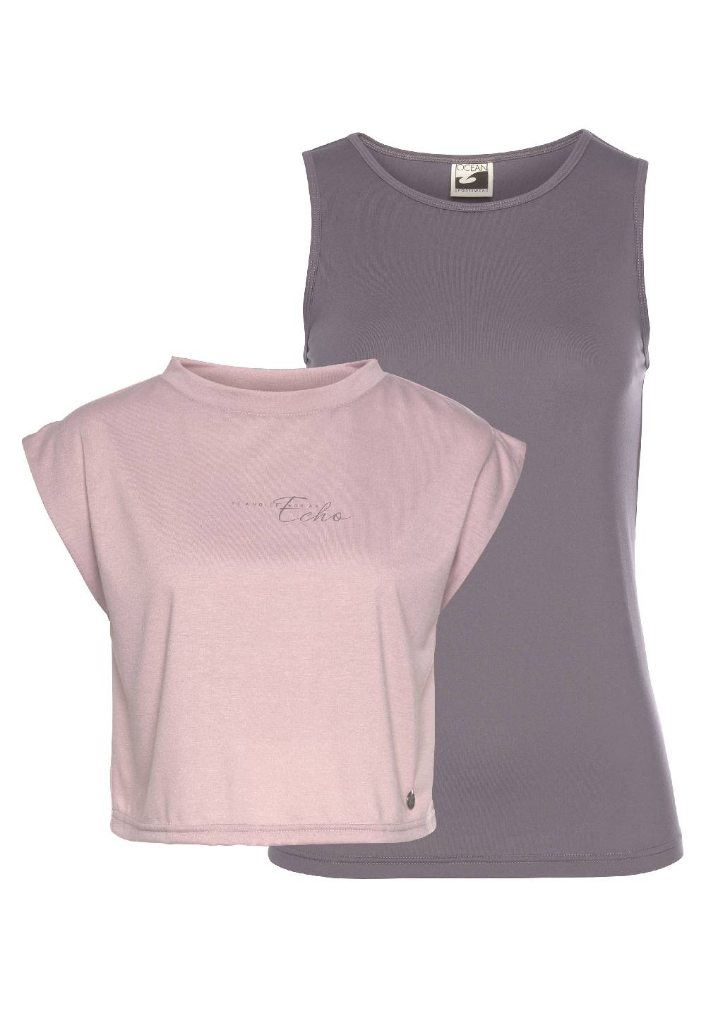 Nuuna Ocean Sportswear Soulwear - 2-tlg. Yoga Shirt & Top Yoga & Relax Shirt