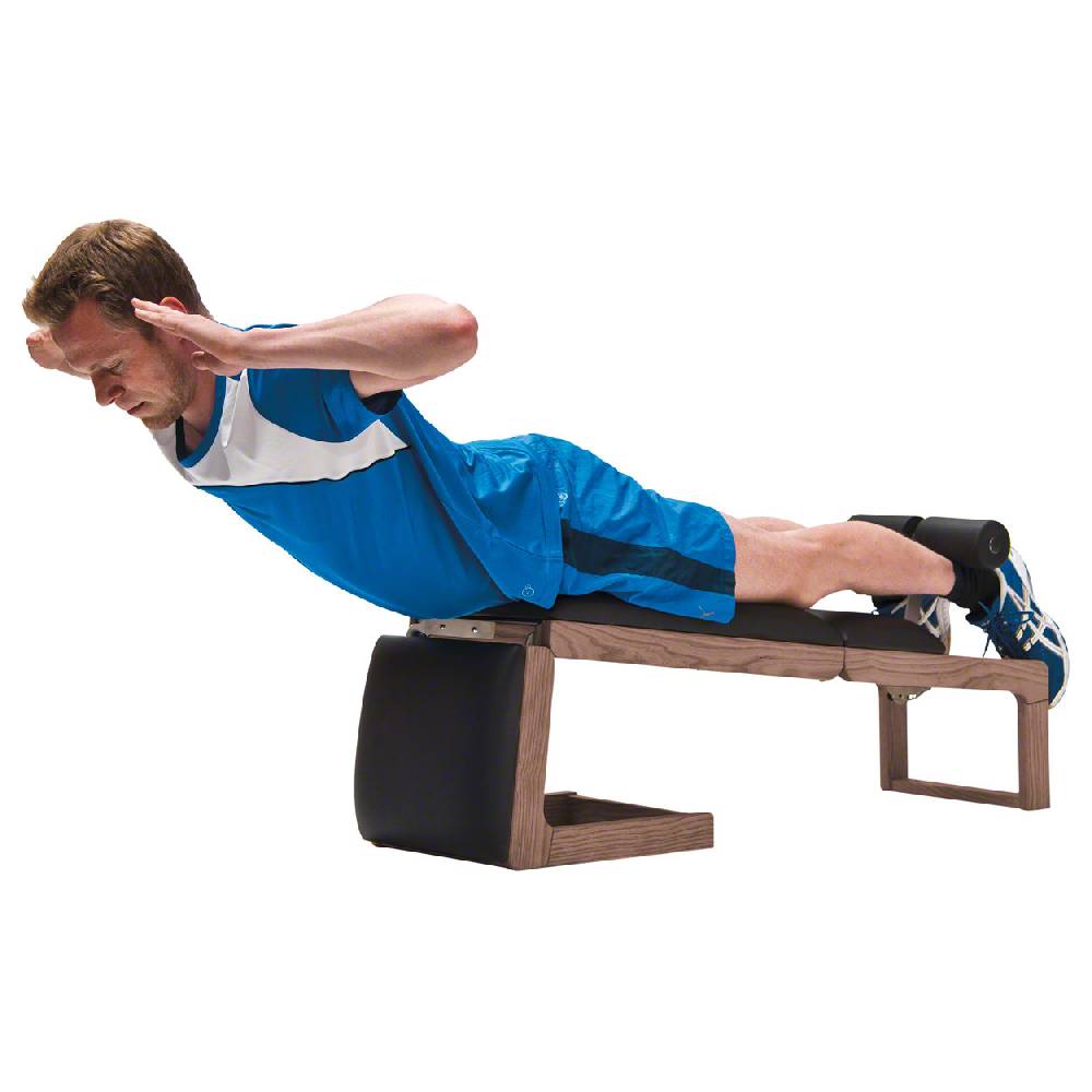 Sport Tec NOHrD Bauch- und Rückentrainer Triatrainer, Nussbaum Black Friday