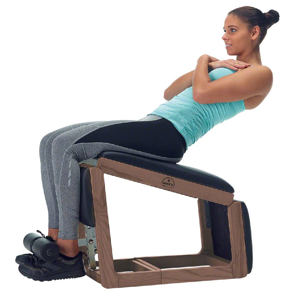 Sport Tec NOHrD Bauch- und Rückentrainer Triatrainer, Nussbaum Black Friday