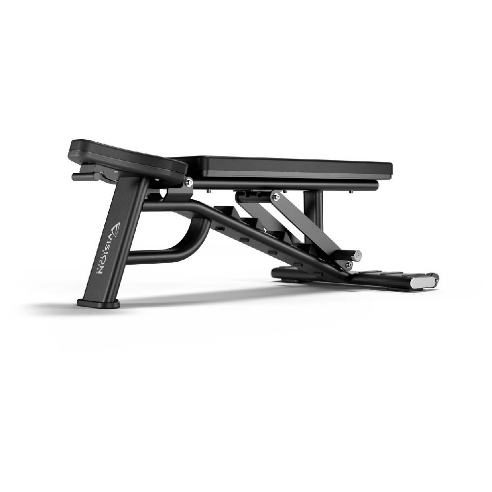 Sport Tec Vision Fitness Adjustable Bench verstellbare Hantelbank, 135x70x51 cm Große Rabatte