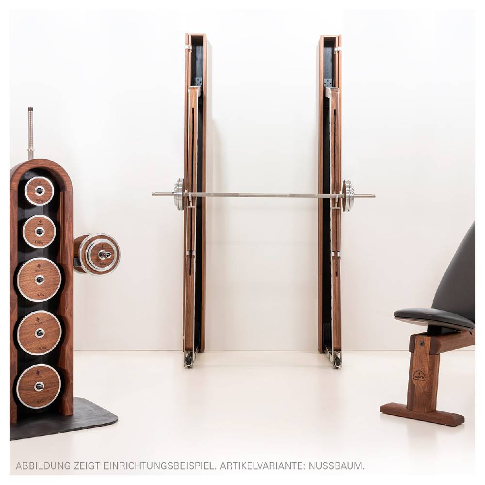 Sport Tec NOHRD SquatRack ausklappbare Hantelablage Shadow Speichern exportieren