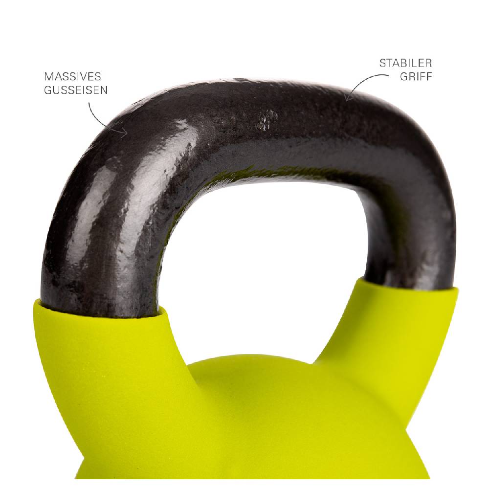 Sport Tec Kettlebell, 8 kg, grün Große Rabatte