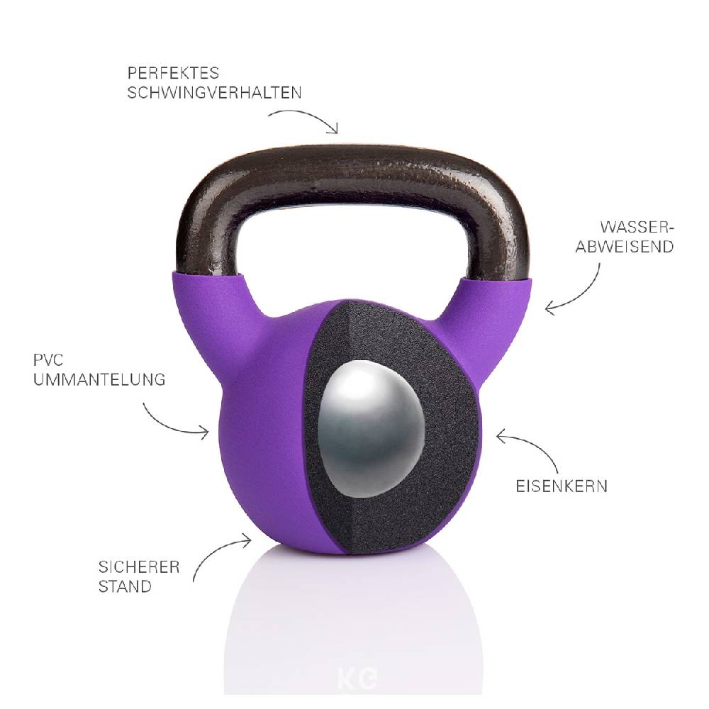 Sport Tec Kettlebell, 12 kg, lila Bestseller