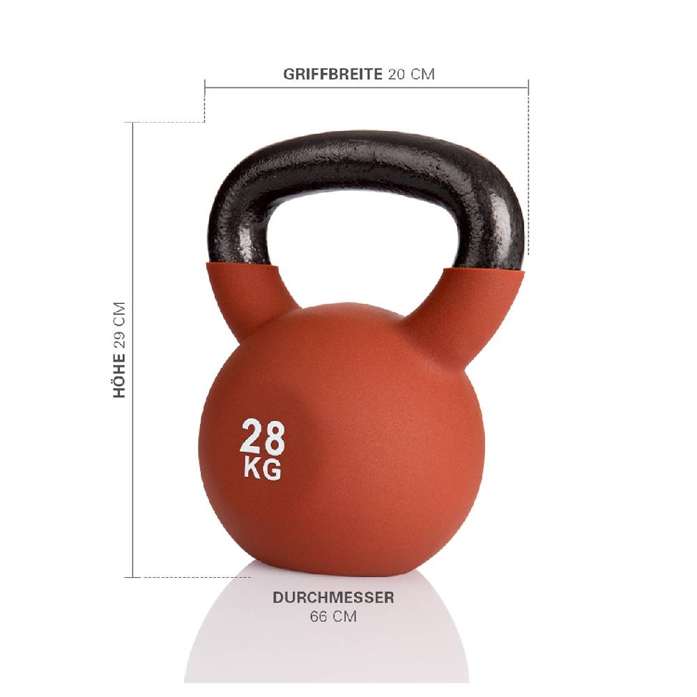 Sport Tec Kettlebell, 28 kg, braun Tägliche Deals