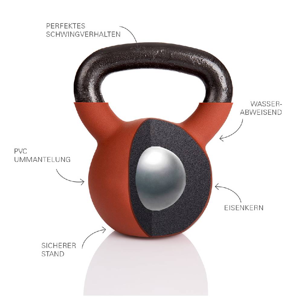 Sport Tec Kettlebell, 28 kg, braun Tägliche Deals