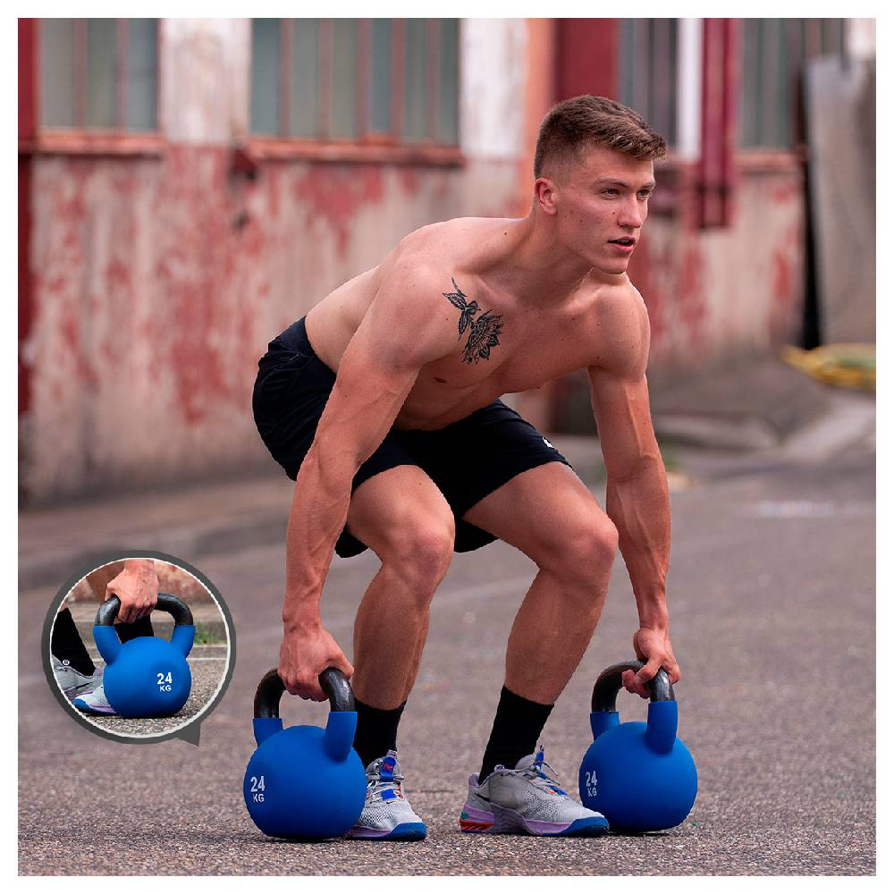 Sport Tec Kettlebells 4-24 kg, 8er Set Tiefpreis