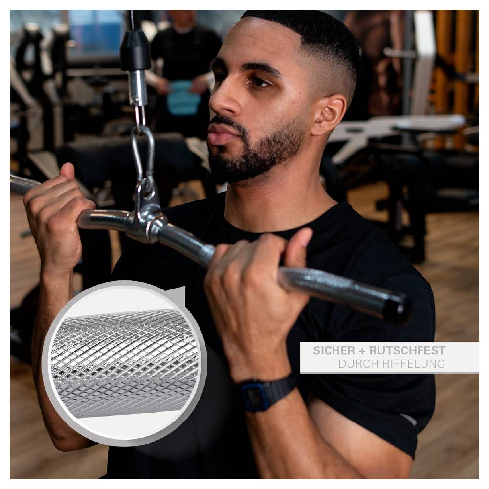 Sport Tec SZ-Trizepsstange Wellenform, 75 cm Im Verkauf