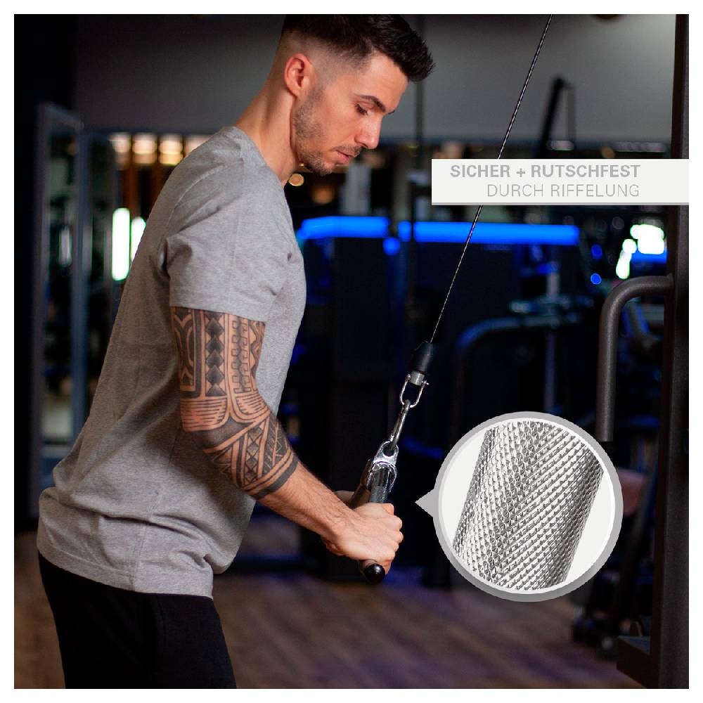 Sport Tec Trizepsstange W-Form, geschwungen, 46 cm zollfrei