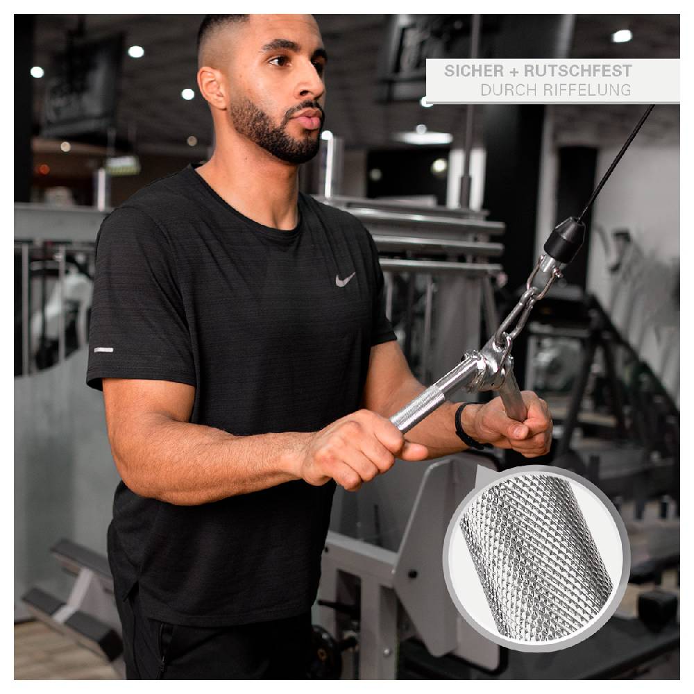 Sport Tec Trizepsstange, W-Form, 38 cm 50% Rabatt für begrenzte Zeit