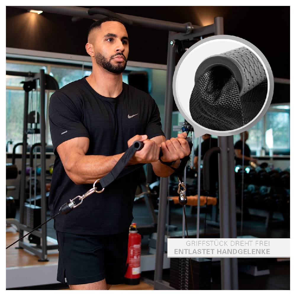 Sport Tec Sport-Tec Zuggriff mit Anti-Rutsch, schwarz, 2er Set Flash Sale