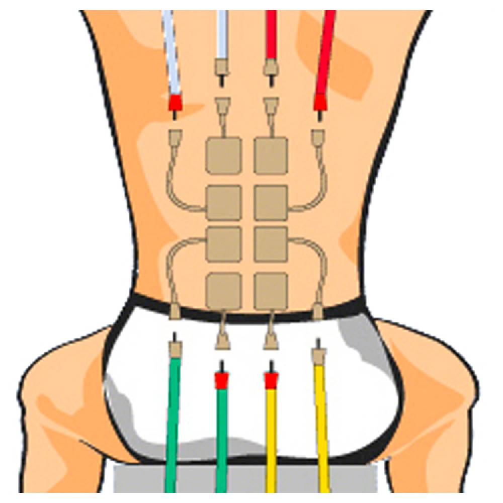 Sport Tec Compex Elektroden Wire, 5x5 cm, 4 Stück Versandkostenfrei