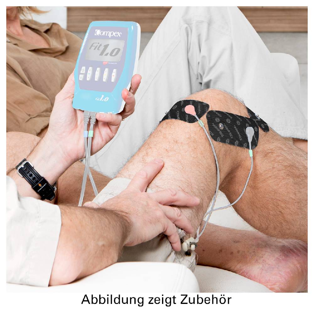 Sport Tec Compex Elektroden Easy Snaps, 5x10 cm, 2 Stück Begrenztes Angebot