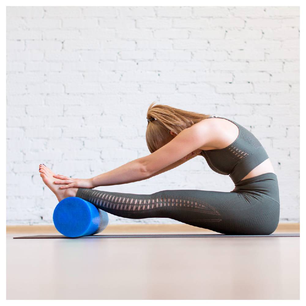 Sport Tec softX® Pilates-Rolle 145, ø 14,5 cm x 90 cm, blau Outlet