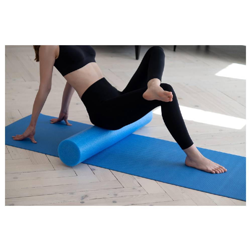 Sport Tec Yoga Rolle, ø 15 cm x 90 cm, blau Blitzverkäufe