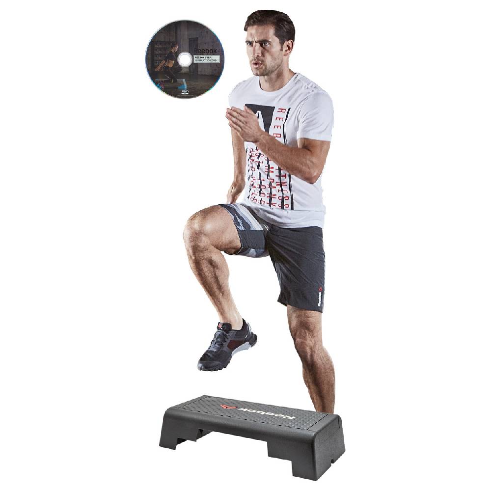 Sport Tec REEBOK Mini Step inkl. DVD, schwarz Black Friday