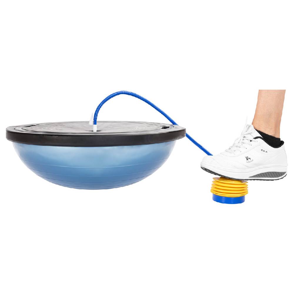 Sport Tec BOSU Ball Balancetrainer Pro, Ø 65 cm, blau Große Rabatte