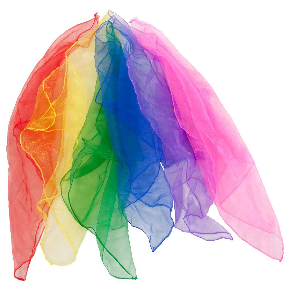 Sport Tec Jongliertücher 65x65 cm, 6er Set