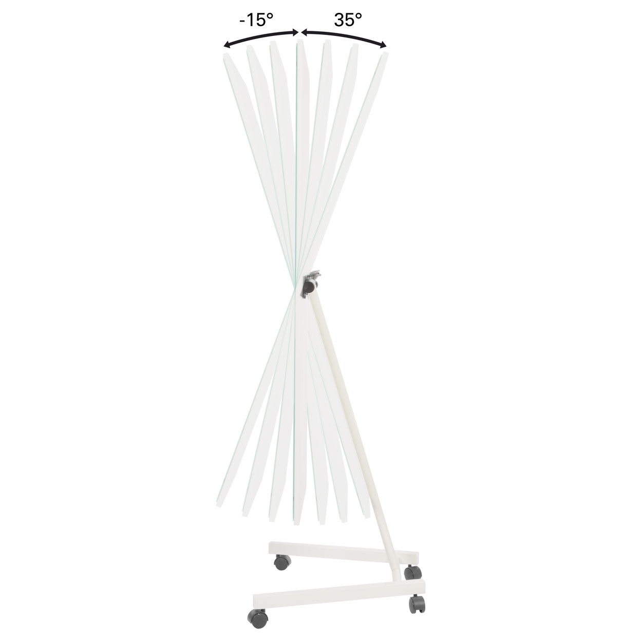 Sport Tec Spiegel Standard, HxB 180x52x67,5 cm, fahrbar Letzte 3 Tage
