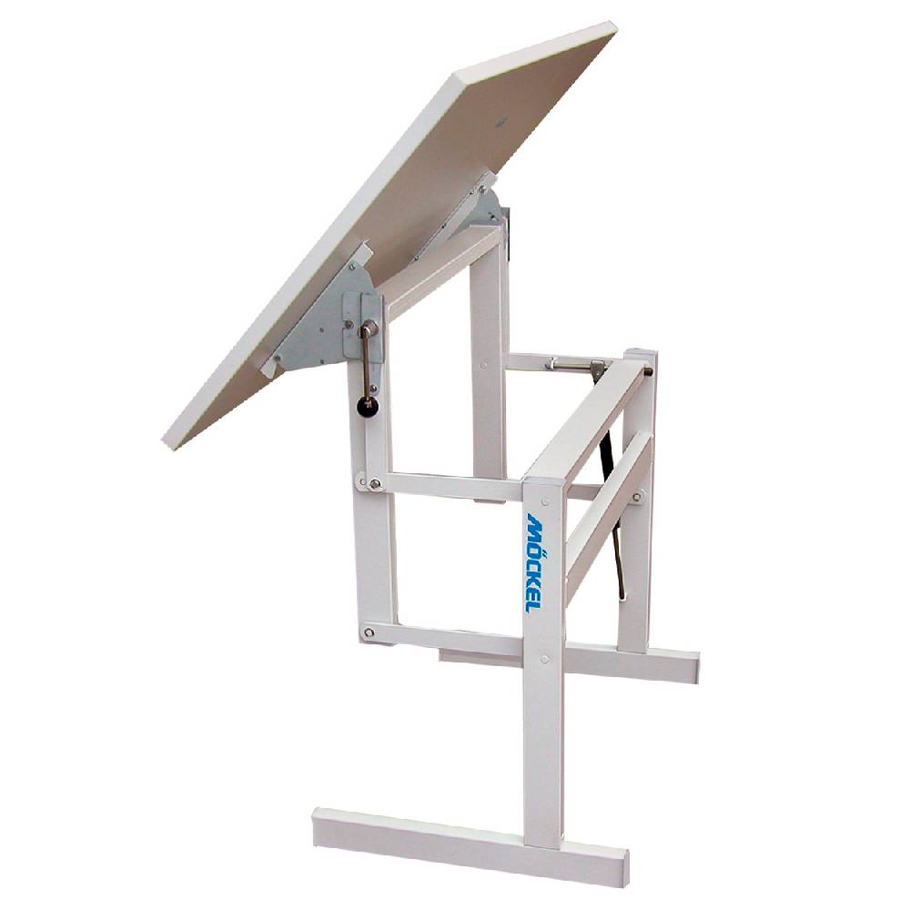 Sport Tec Möckel Sitz-Steharbeitstisch Ergo S72 BxTxH 80x60x72-122 cm, mit Gleitern, grau/grau Preisnachlass