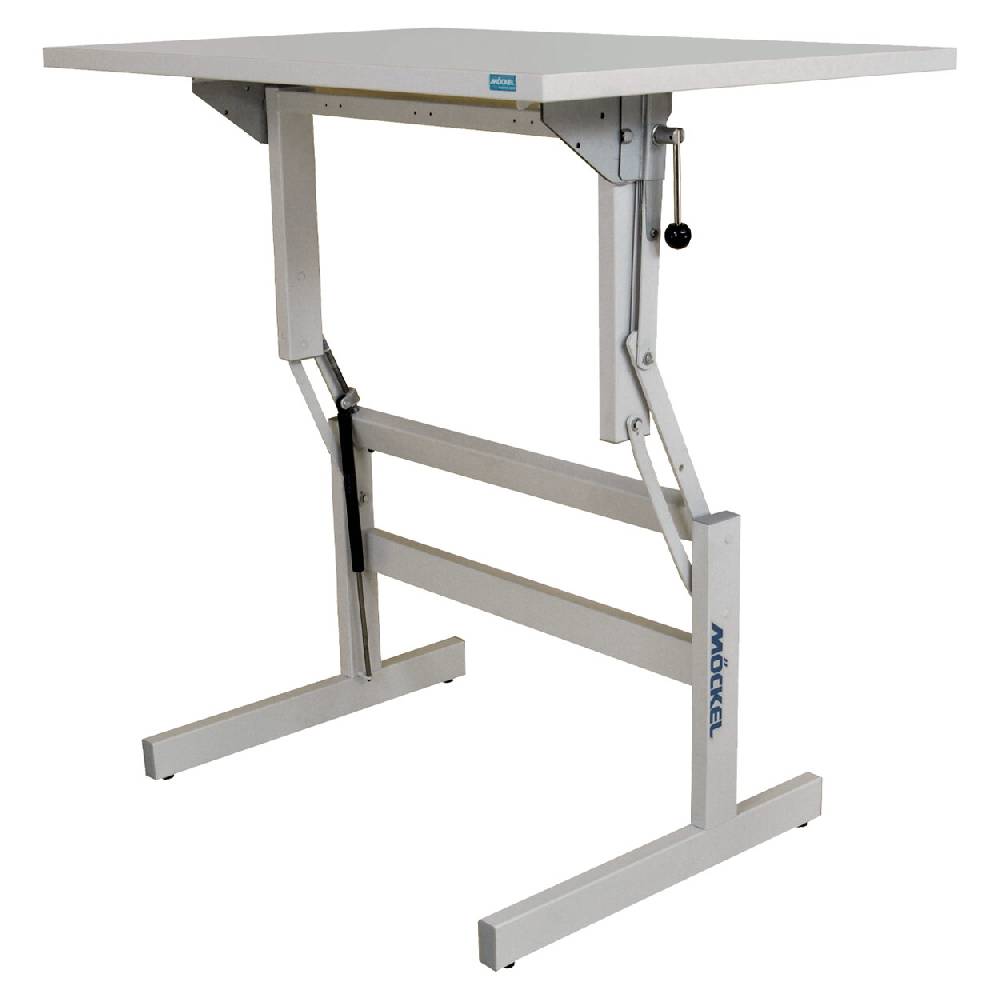 Sport Tec Sitz-Steharbeitstisch Ergo S52 R, BxTxH 80x60x52-102 cm, mit Gleitern, grau/grau Weihnachtsangebot