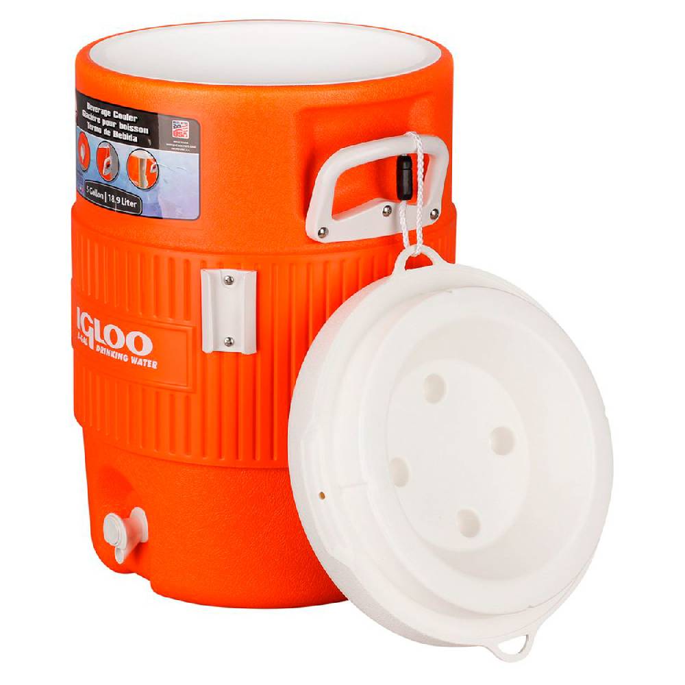 Sport Tec Igloo Getränkebehälter mit Zapfhahn, 5 Gallon Seat Top 18,9 l Saisonale Angebote