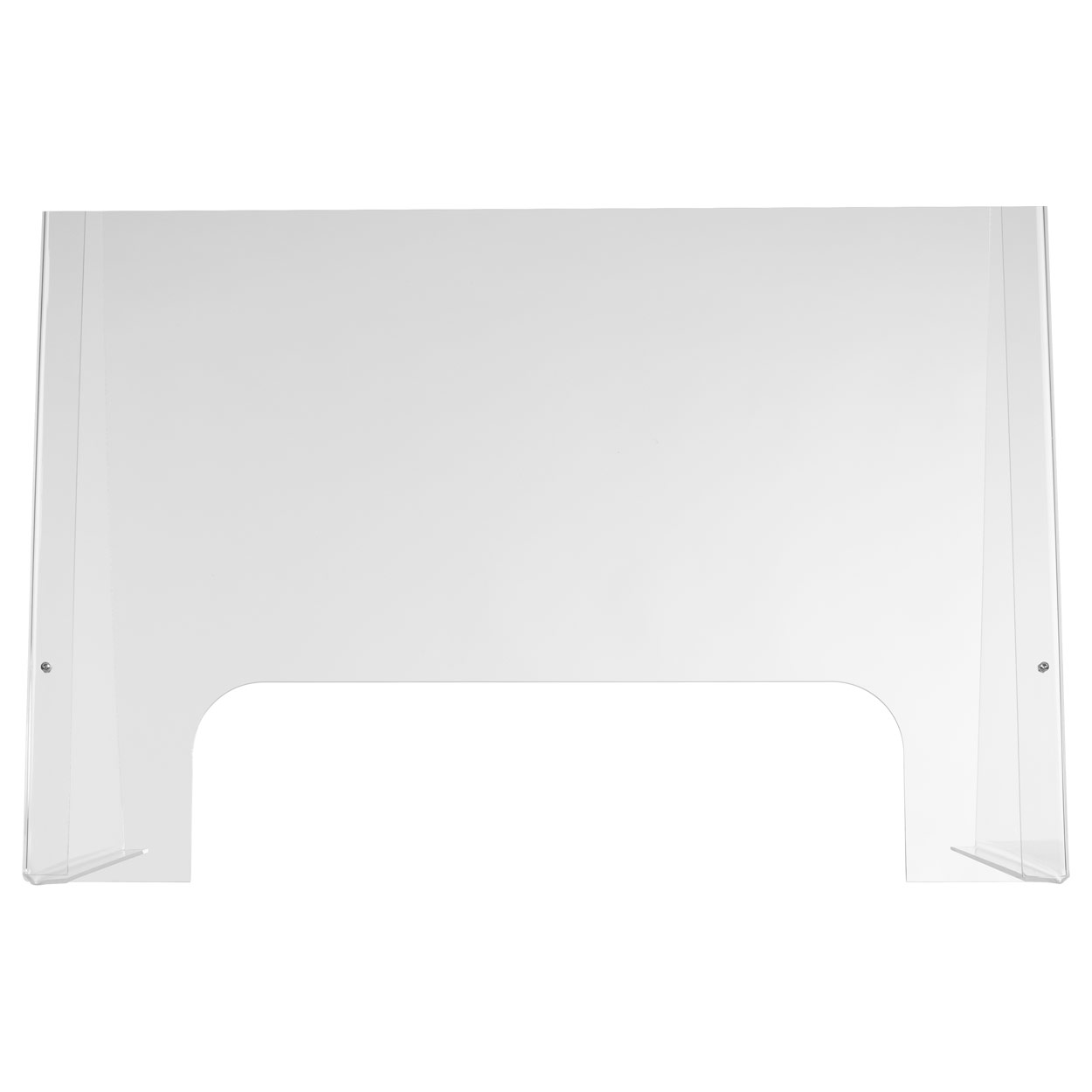 Sport Tec Hygiene Schutzwand aus Acrylglas 58x86x30 cm, mit Durchreiche 40x11 cm Kostenlose Rückgabe