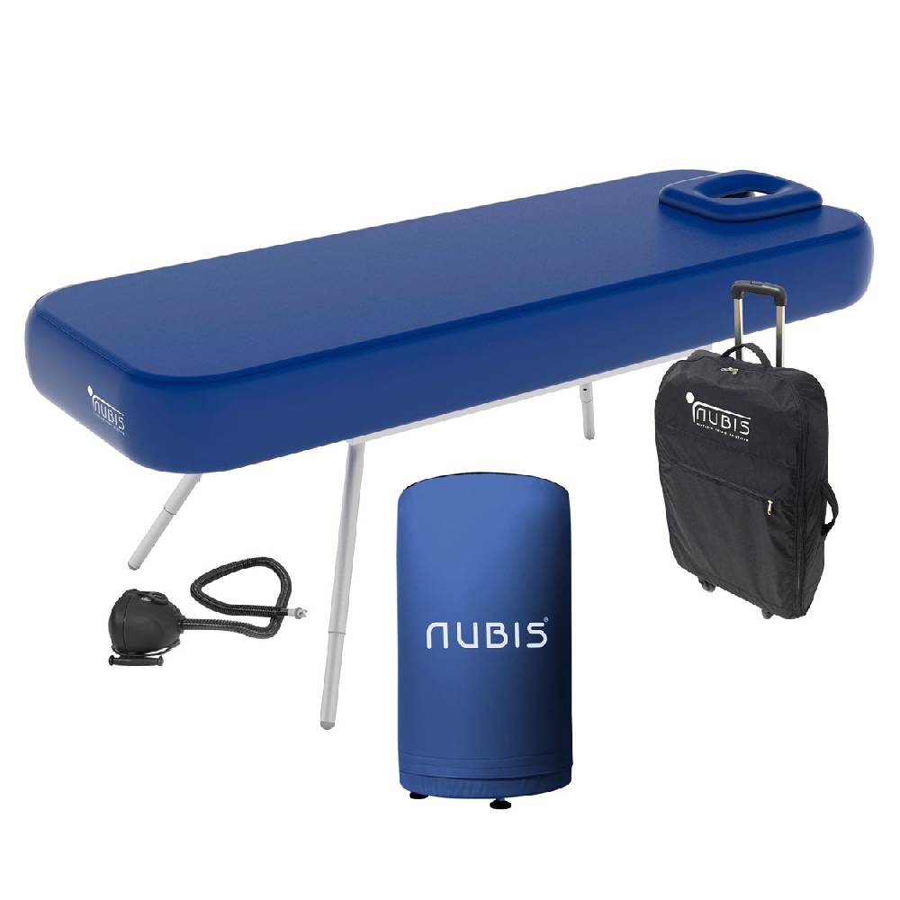 Sport Tec NUBIS Aufblasbare Massageliege Pro 2.0, inkl. Hocker 35x50 cm zollfrei
