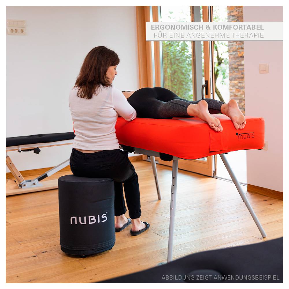 Sport Tec NUBIS aufblasbarer Hocker inkl. Tragetasche, 35 x 50 cm + Fußpumpe Outlet