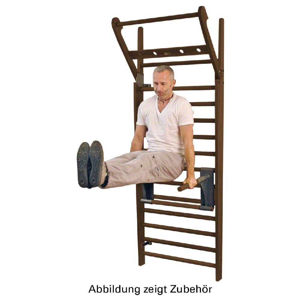 Sport Tec NOHrD Multi-Adapter Nussbaum Klimmzugbügel und Dipstation für Sprossenwand Top Angebot