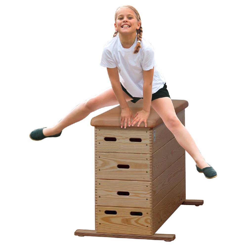 Sport Tec Sprungkasten, LxBxH 150x50x90 cm, 4-tlg Auslauf