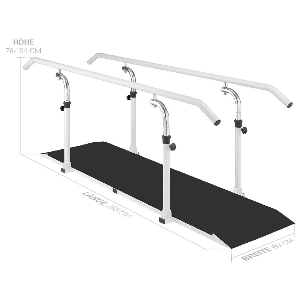 Sport Tec Gehbarren Exklusiv Holmenlänge 2,5 m aus Metall Meist gekauft
