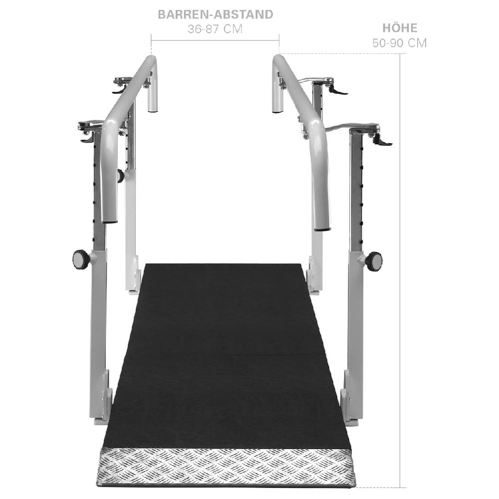 Sport Tec Gehbarren Exklusiv extratief Holmenlänge 4 m aus Metall Fabrik Onlineshop