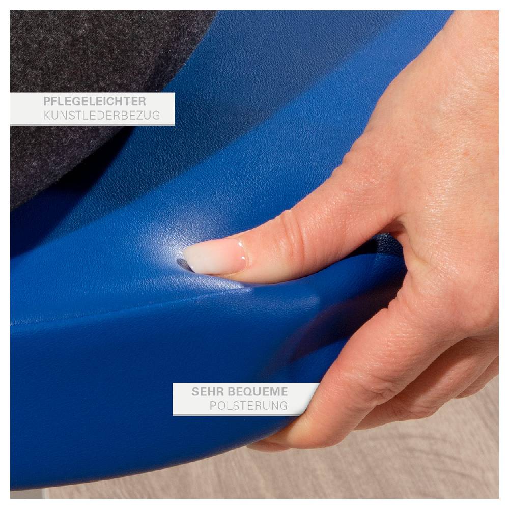 Sport Tec Drehhocker Standard mit Komfort-Polster und Rollen Online Outlet