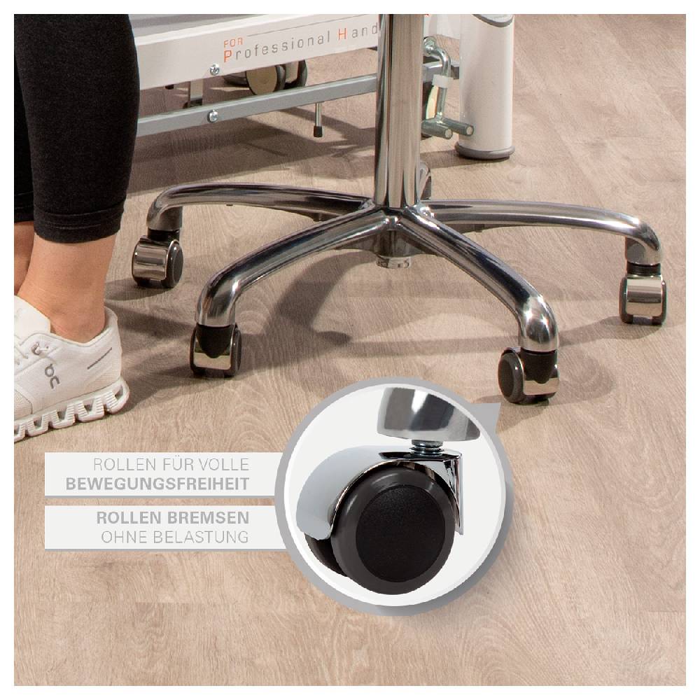 Sport Tec Therapiehocker mit Polster, Exklusiv mit Rollen Bestseller