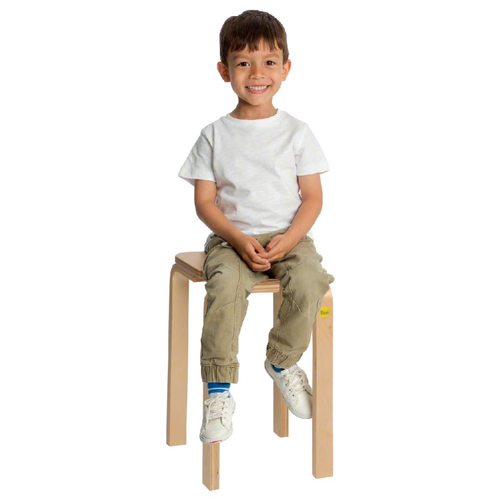 Sport Tec Erzi Hocker 45 aus Formholz, 36x36 cm, Sitzhöhe 45 cm Kostenlose Rückgabe