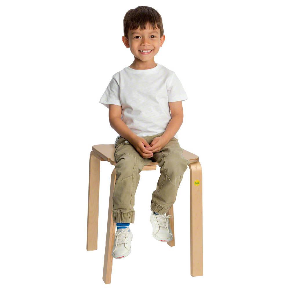 Sport Tec Erzi Hocker 48 aus Formholz, 36x36 cm, Sitzhöhe 48 cm Begrenzte Freigabe