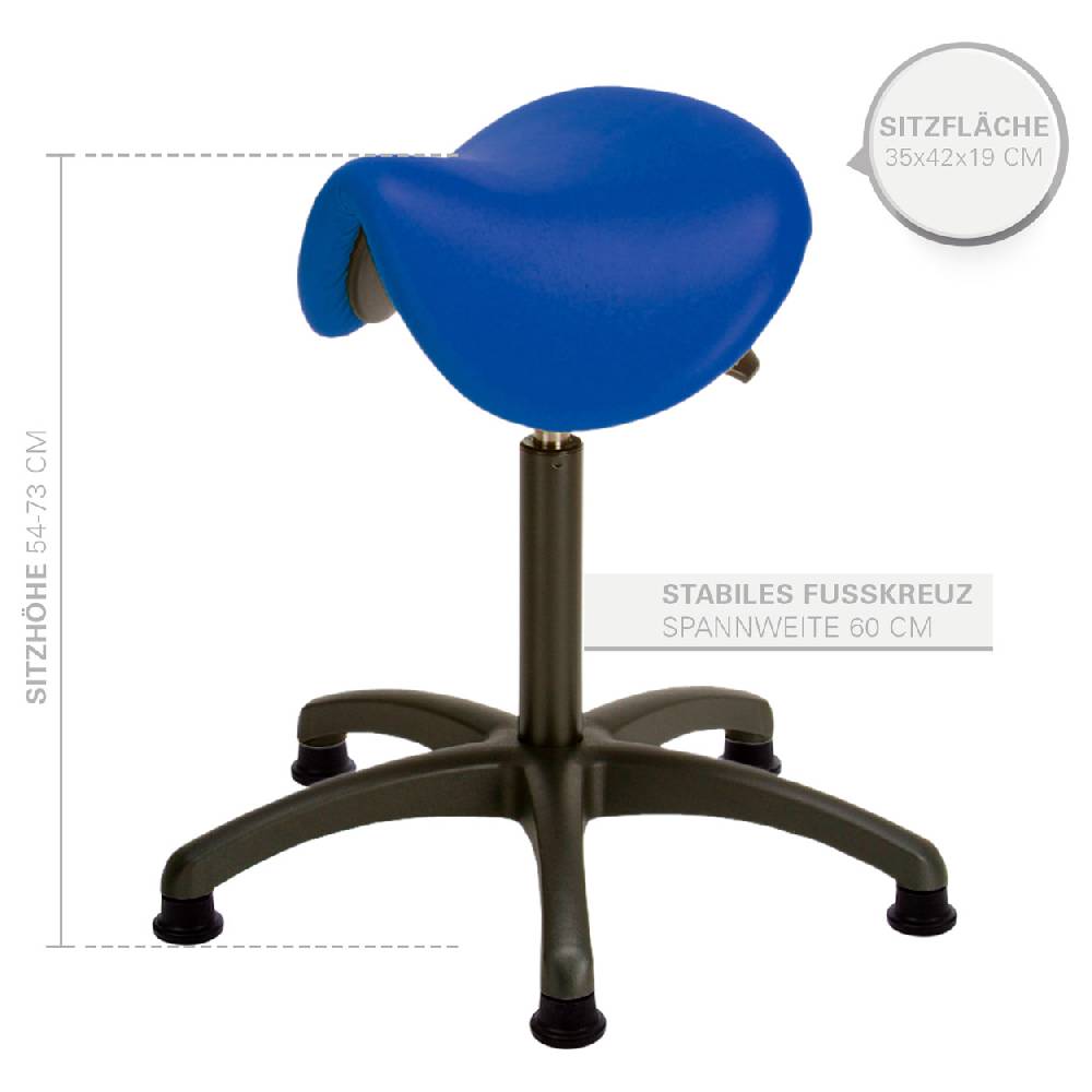 Sport Tec Sattelhocker mit Polster, Standard mit Gleitern 50% Rabatt mit kostenlosem Versand