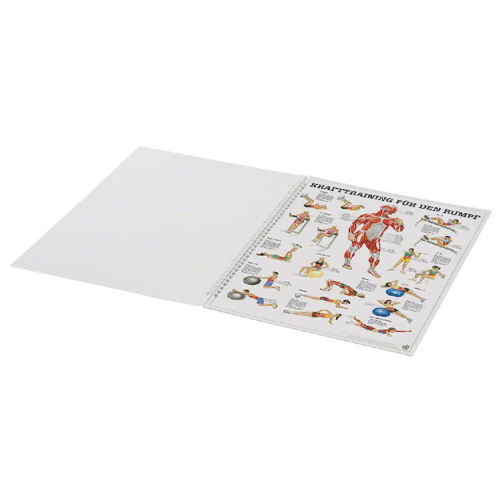 Sport Tec Mini-Poster Booklet "Fitness und Krafttraining", LxB 34x24 cm, 12 Poster Auslauf