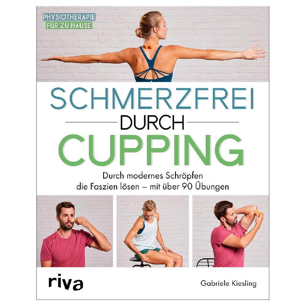 Sport Tec Buch "Schmerzfrei durch Cupping" 176 Seiten Kostenloser Versand international