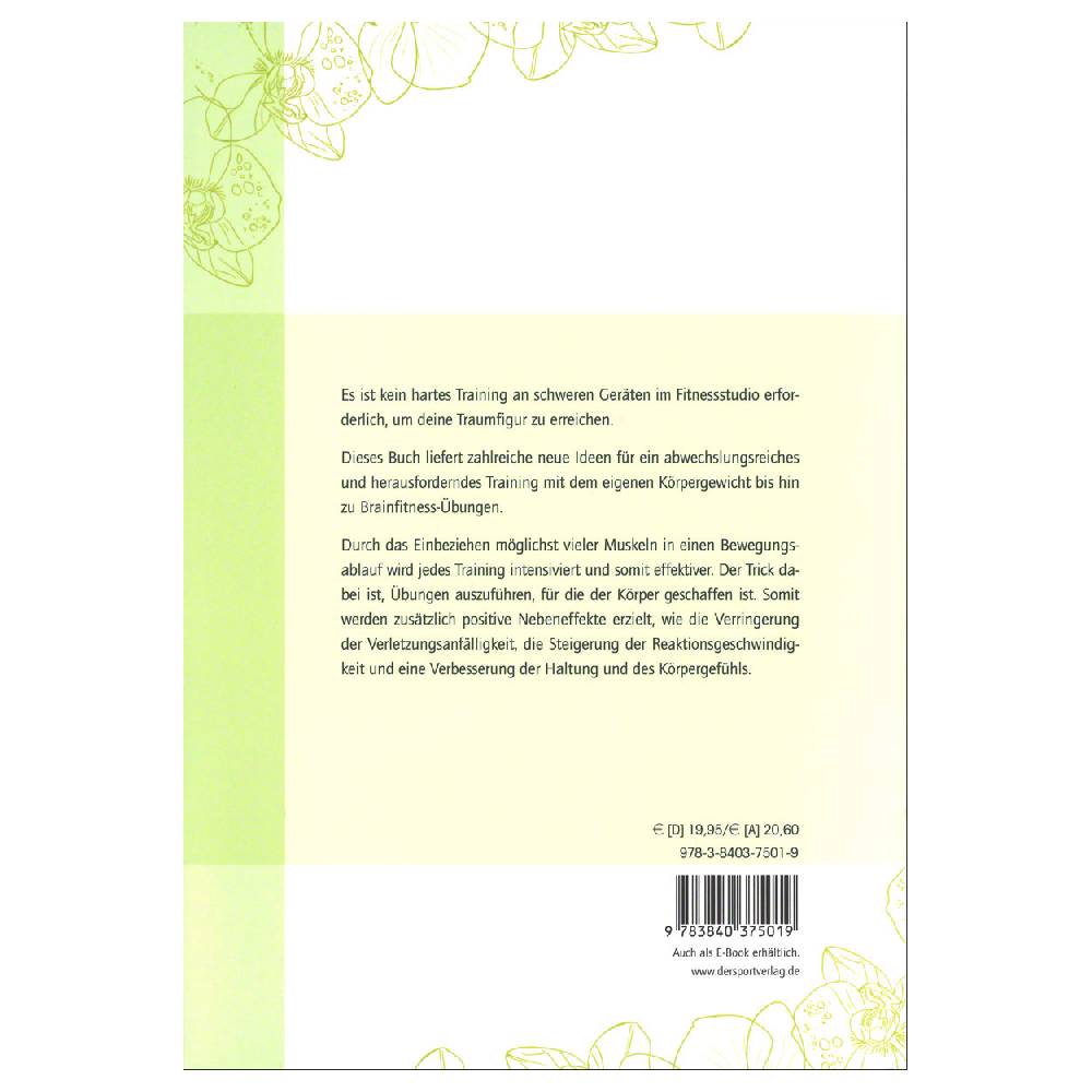 Sport Tec Buch "Full Body Workouts", 288 Seiten Begrenzt auf 3 Tage