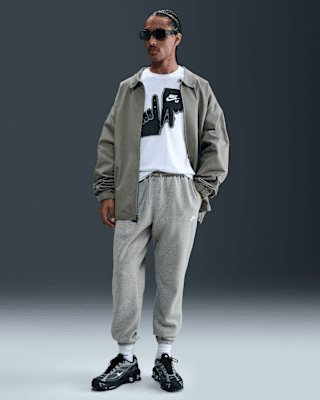 Nike ClubHose aus angerautem Fleece mit Bündchen (Herren) Bis zu 55% Rabatt