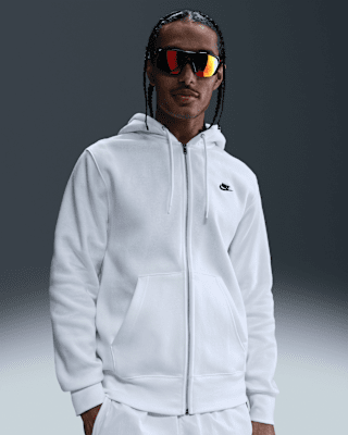 Nike ClubFleece-Hoodie mit durchgehendem Reißverschluss (Herren) Begrenzt auf 3 Tage