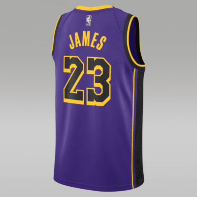 Los Angeles Lakers Statement EditionJordan Dri-FIT NBA Swingman Trikot für Herren Großer Ausverkauf