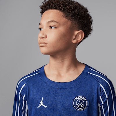 Paris Saint-Germain 2024/25 Stadium FourthJordan langärmliges Replika-Fußballtrikot mit Dri-FIT-Technologie (ältere Kinder) Verkauf
