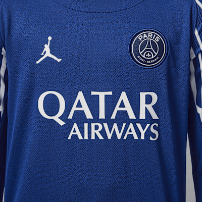 Paris Saint-Germain 2024/25 Stadium FourthJordan langärmliges Replika-Fußballtrikot mit Dri-FIT-Technologie (ältere Kinder) Verkauf