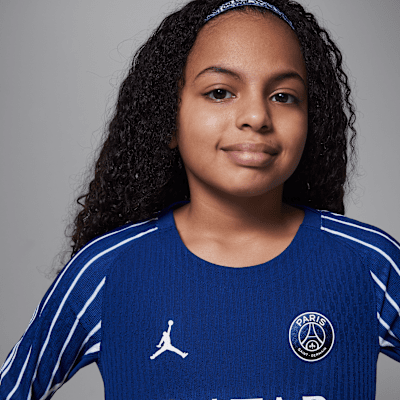 Paris Saint-Germain 2024/25 Match FourthJordan Dri-FIT ADV Authentic Longsleeve-Fußballtrikot (ältere Kinder) Hotsell