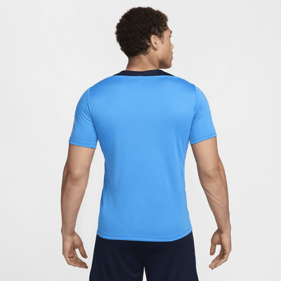 FC Chelsea StrikeNike Dri-FIT Kurzarm-Fußballoberteil aus Strickmaterial (Herren) Vatertagsangebot