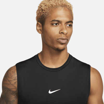 Nike ProÄrmelloses Dri-FIT Fitnessoberteil mit enger Passform für Herren Bis zu 50% Rabatt