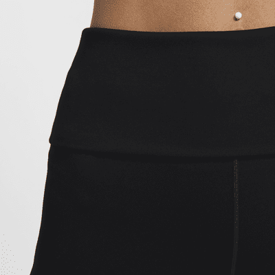 Nike OneDri-FIT-Hose mit umschlagbarem hohem Bund (Damen) Vierteljährliche Förderung